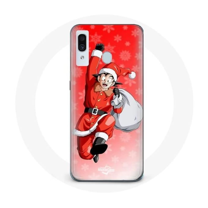 Coque - Maniacase - Samsung Galaxy A30 - Anime Son Goku - Protection - Souple noir
