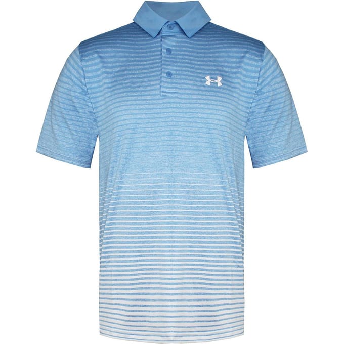 Under Armour Playoff 2.0 Heren Blauw Poloshirt