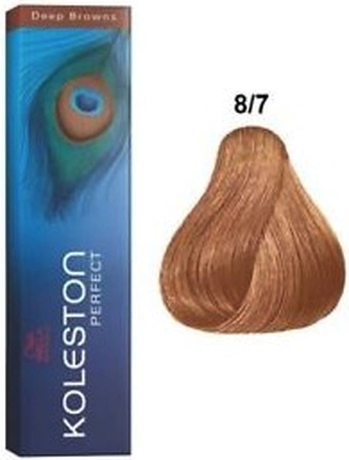 Wella Koleston Perfect Deep Browns Haarkleuring 8/7 60ml
