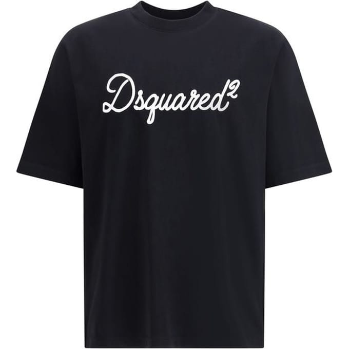 Dsquared² Zwarte Katoenen T-Shirt