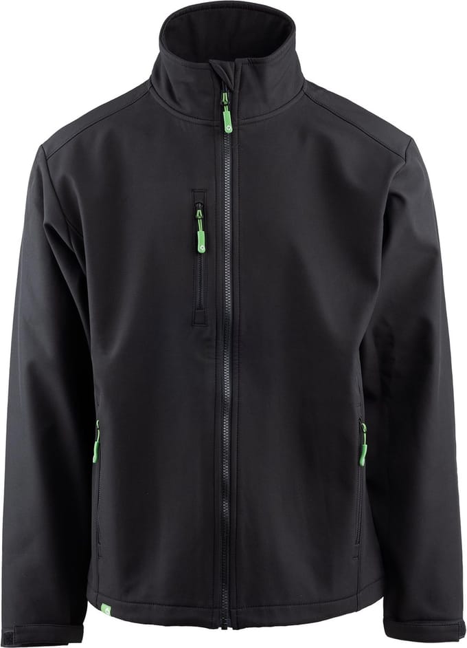 Arco Werkjas - Responsible softshell - Zwart S