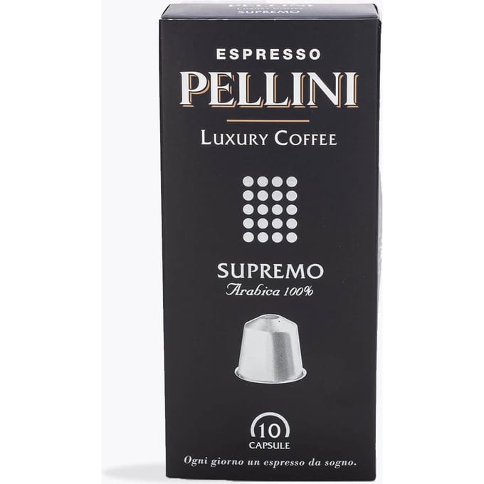 Pellini Supremo 10 capsules Nespresso®-compatibel
