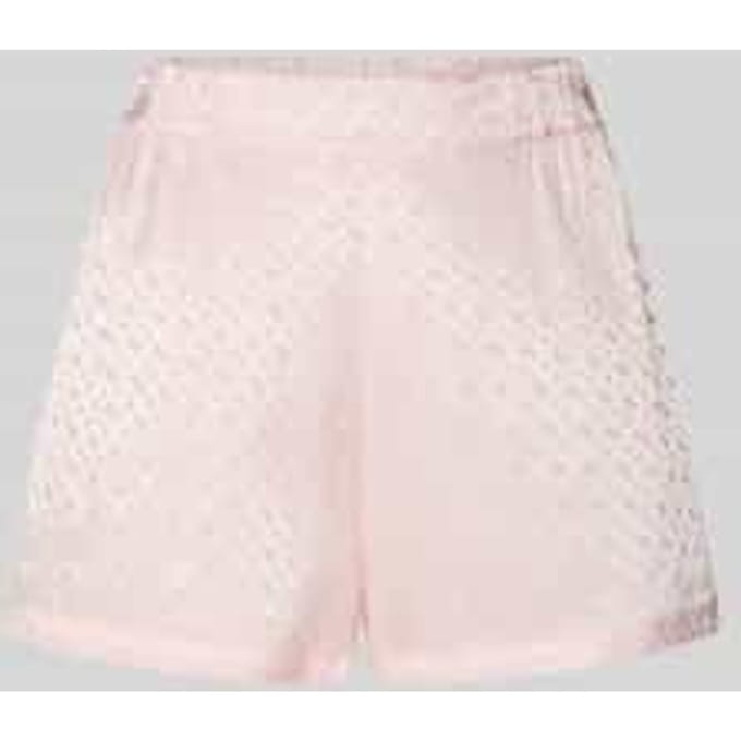 regular fit pyjamashort van zuivere viscose model 'B MONOGRAM SHORTS'