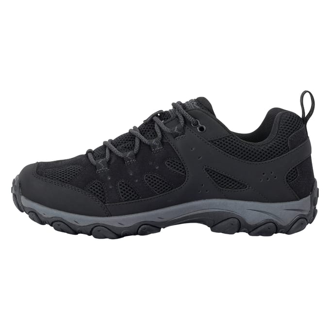 Regatta Heren Edgepoint IV Laag Loopschoenen (Zwart/Graniet)