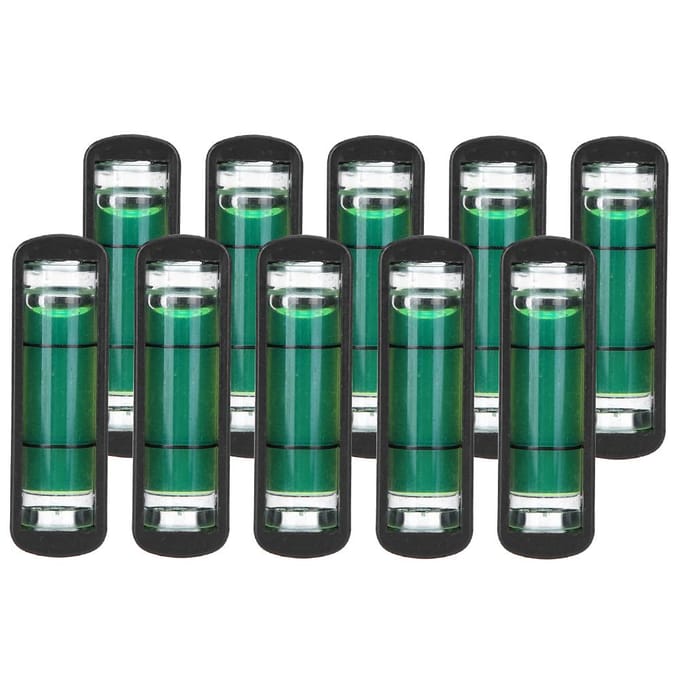10 STUKS Mini Plastic Beugel Waterpas Hoge Nauwkeurigheid Afstellen Camera Statief Horizontaal blue