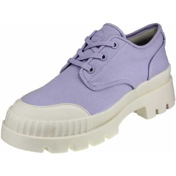 Veterschoen van canvas Tamaris Lavendel