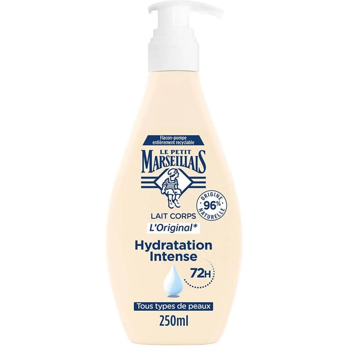 Le Petit Marseillais Lait Corps Hydratation Intense L'Original 72H 250 ml