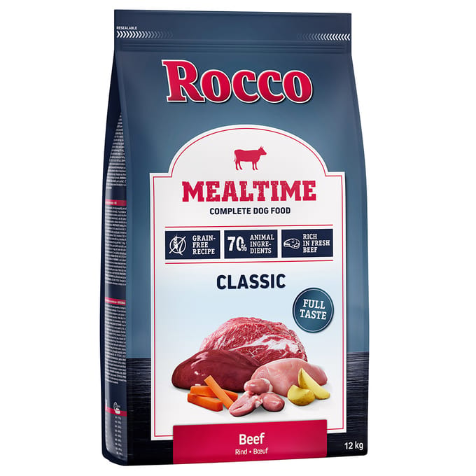 12kg Mealtime Rund Rocco Hondenvoer