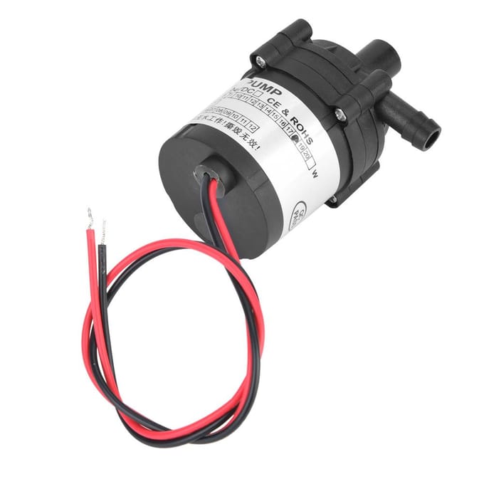 Mini DC12V 18W 6m Ultra Stille Borstelloze Motor Dompelpomp voor Zwembadwater