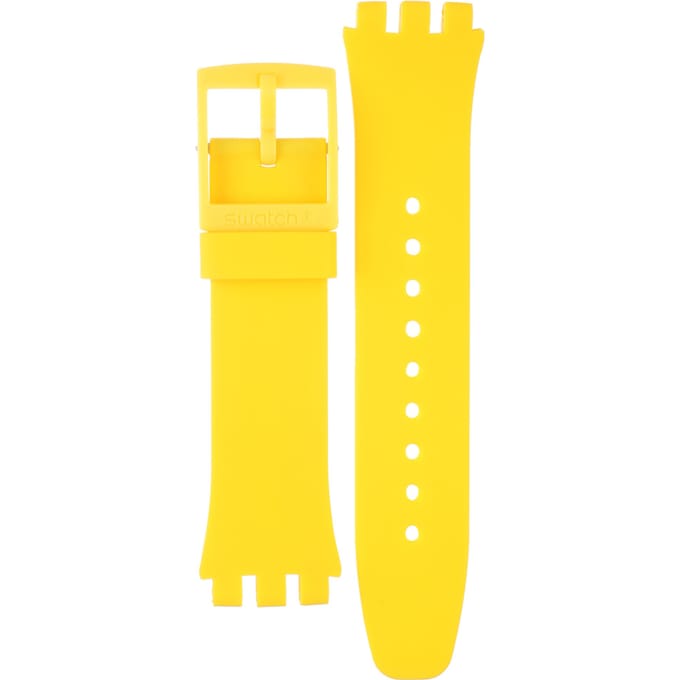Swatch Plastic - New Chrono - SUS ASUSJ400 SUSJ400 Glowloom Horlogeband