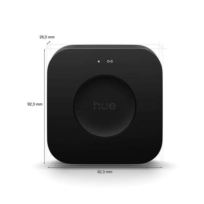 Philips Hue Philips Smart Home-centrale Hue Bridge Pro, zwart
