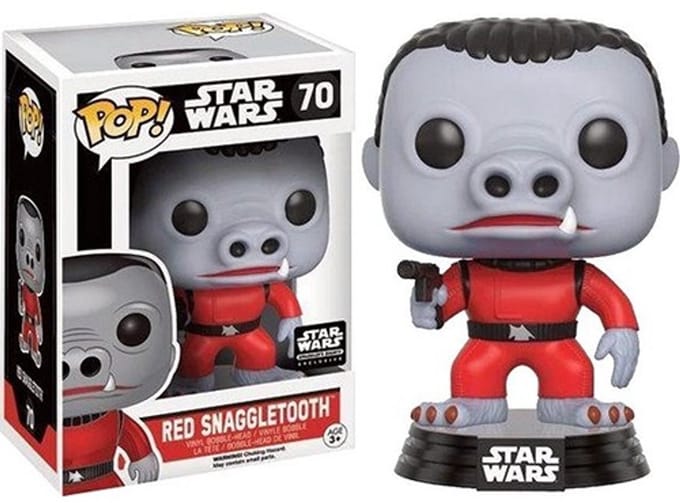 Funko Pop! Star Wars: Red Snaggletooth #70