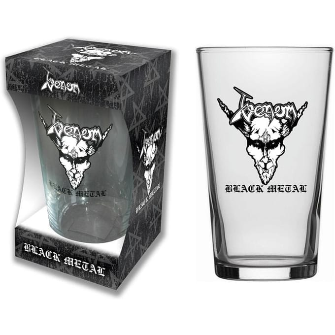 Venom Bierglas - Black metal - voor Geen - transparant