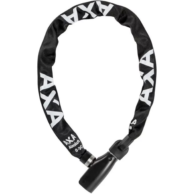 Axa Kettingslot Absolute - Zwart - Lengte 90cm Ø8mm