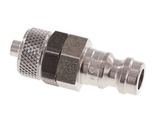 RVS DN 5 Luchtkoppeling Insteeknippel 4x6 mm Push-On - CLP5-N-S-4