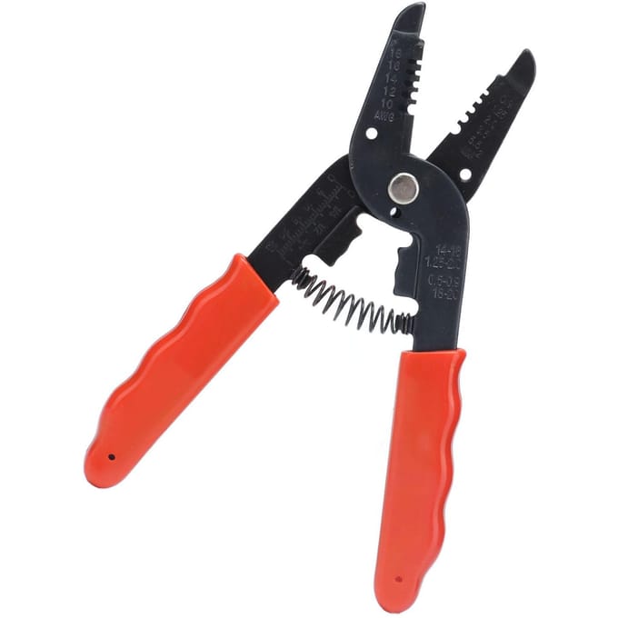 Draadstriptang Legeringsstaal Metrisch Draadstripper Kniptang voor Kabels Knippen Elektricien black