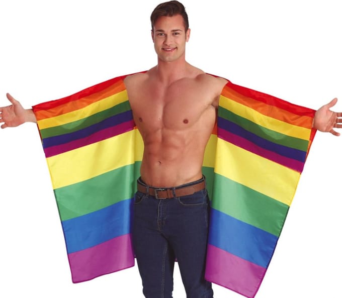 Fiestas Guirca - Cape Regenboog vlag