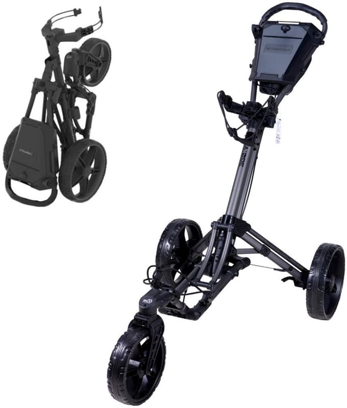 FastFold 360 Golftrolley 2026 - Zwart Grijs