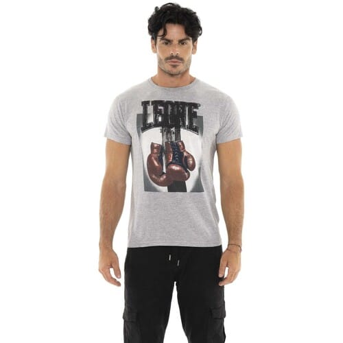 T-shirt Korte Mouw Leone 1947 Man Short Sleeves Celebrated