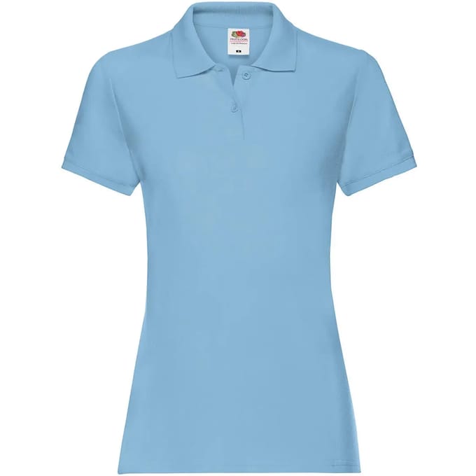 Damespolo Fruit of the Loom Premium