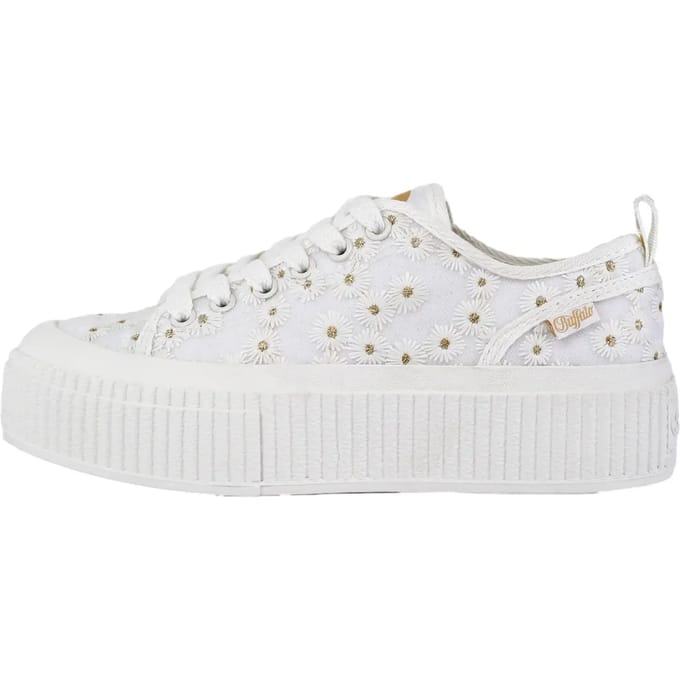 Sneakers met stitchings model 'MADISON LOW BLOOM'