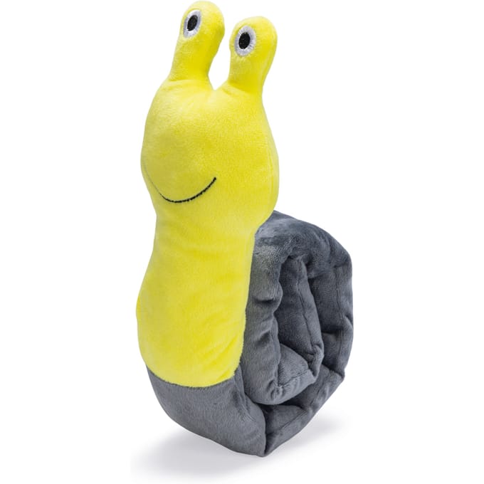 Beeztees Hide And Seek Slak - Hondenspeelgoed - Pluche - 72x10,5x5 cm
