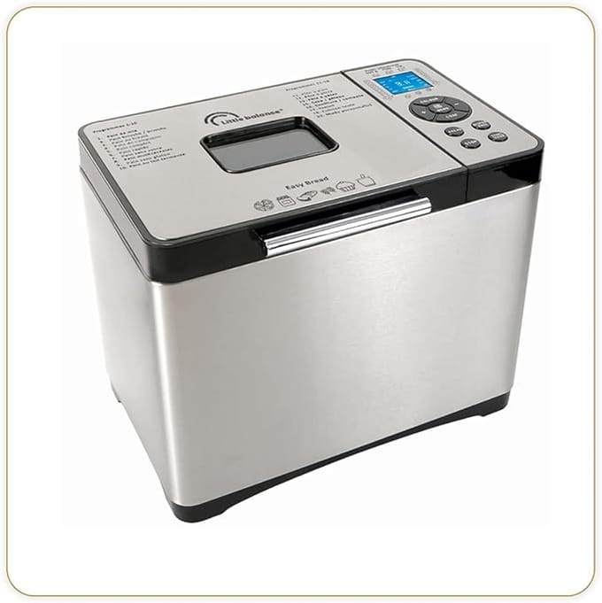 Broodbakmachine 19 Programma’s – Glutenvrij – Automatische Broodmaker – 1 kg – 650W – RVS