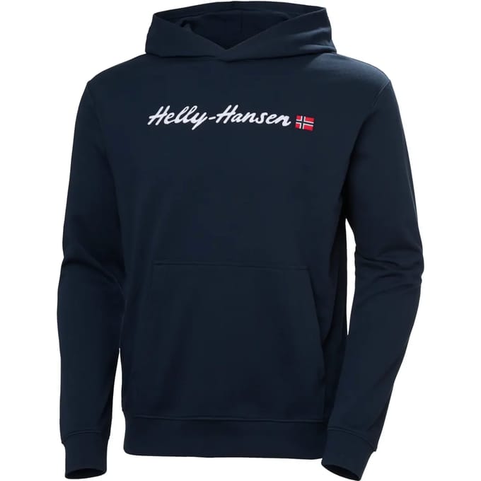 Helly Hansen Core Graphic Hoodie Blauw S Man