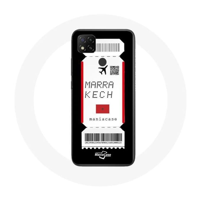 Xiaomi Redmi 9C hoesje Marrakech vliegticket