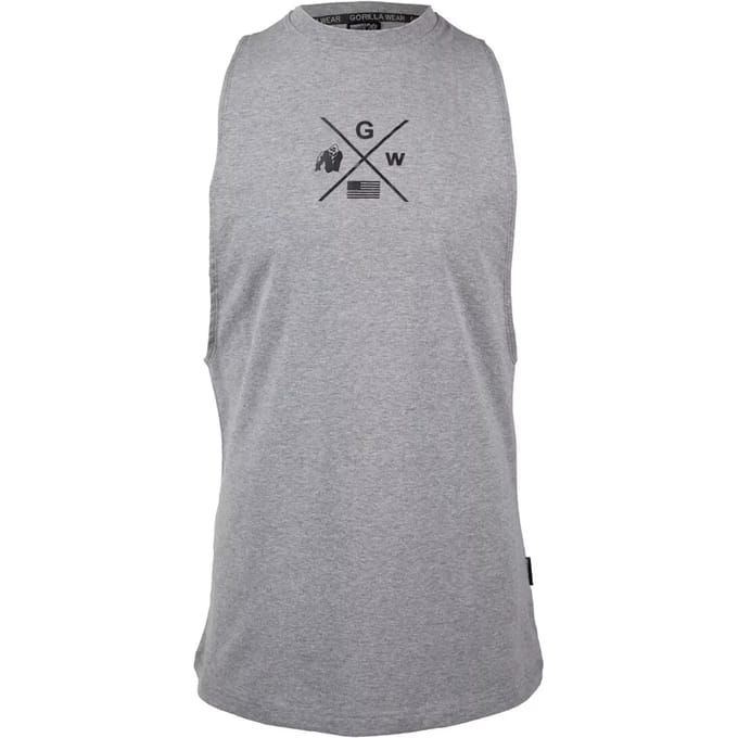 Tanktop met verspringende armsgaten Gorilla Wear Cisco