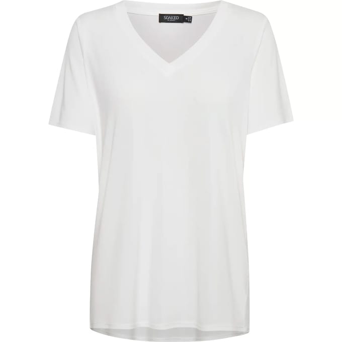 Dames-T-shirt Soaked in Luxury Columbine oversize