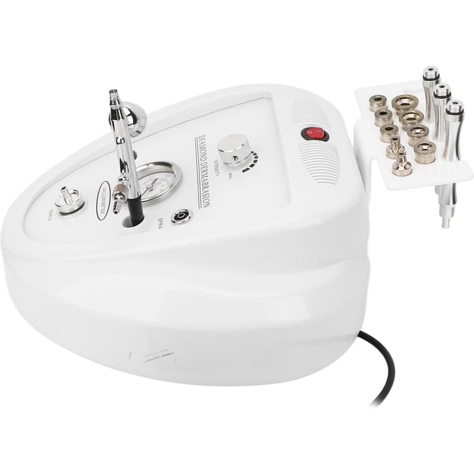 Diamond Microdermabrasie Machine Mee-eter Verwijdering Exfoliërend Hydraterend met 9 Vervangingen US Plug
