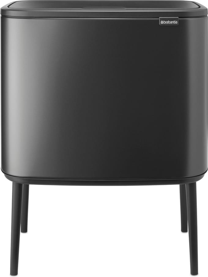 Brabantia Bo Touch Bin Prullenbak - 36 liter - 1 vak - Confident Grey