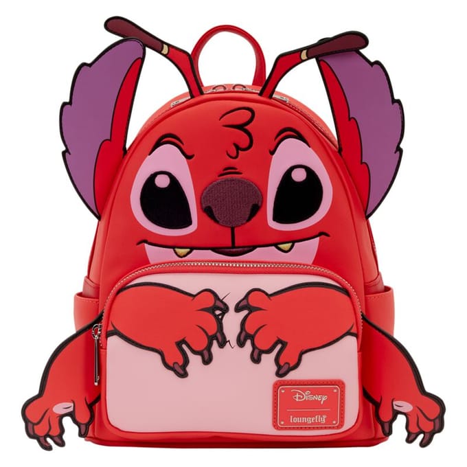 Loungefly Disney Lilo & Stitch Leroy Cosplay Mini Rugzak - Embroidered Details – Disney Backpack