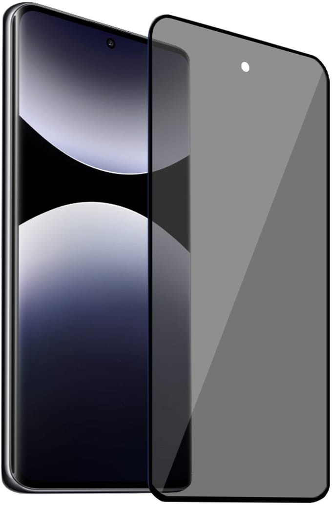 ChiGuard Privacy Screenprotector geschikt voor Xiaomi Redmi Note 14 Pro / Pro+ - Beschermglas - Privé GuardCover