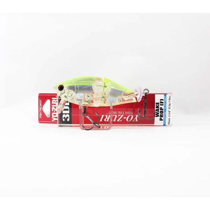 Yo Zuri 3DB Wake Prop 85F Drijvend kunstaas R1475-PCLS (5877) red