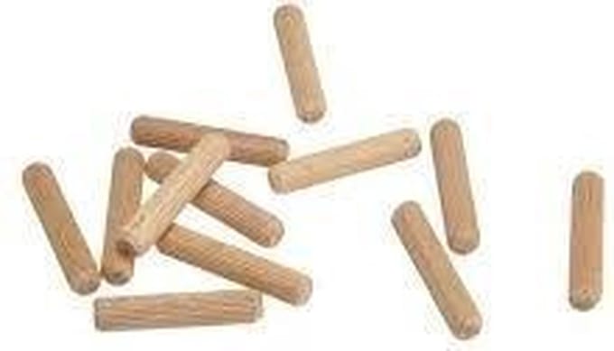 Deltafix. Deuvels 8 x 40mm. Hout verbinder. 22 Stuks Prop.