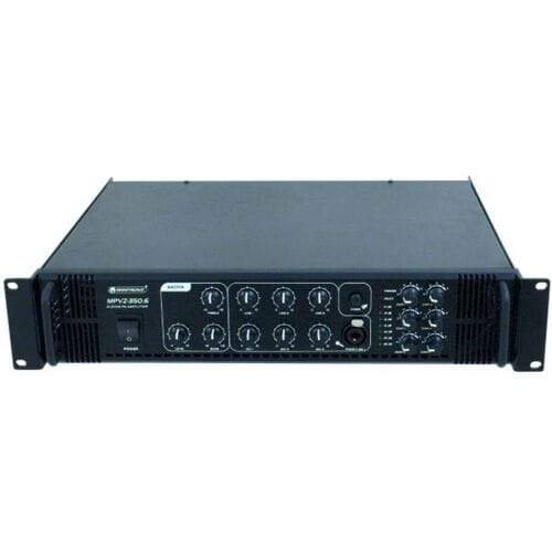 Omnitronic MPVZ-350.6 PA-versterker 350 W 6 zones