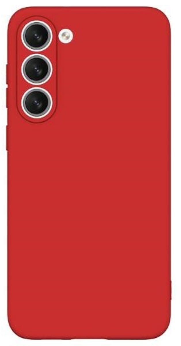 Beline - Silicone Hoesje - Samsung S23 Plus - Rood