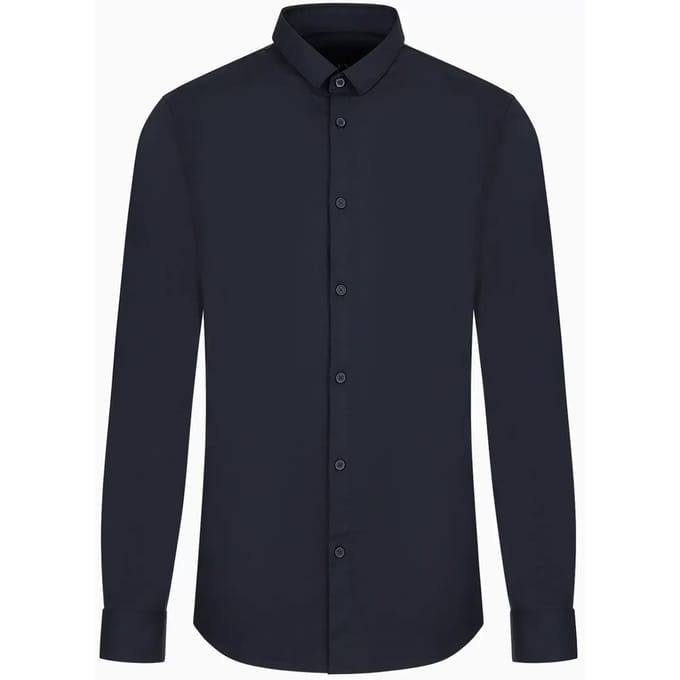 Regular Fit Long Sleeve Shirt - Blue