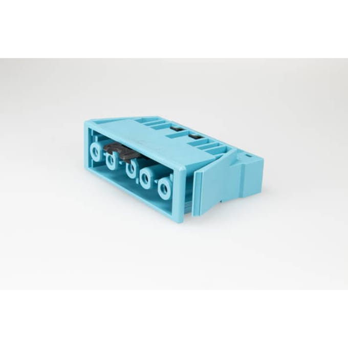 5 Polige Vrouwelijke DALI Chassis Connector Pastel Blauw - 1698P5V [10 Stuks]