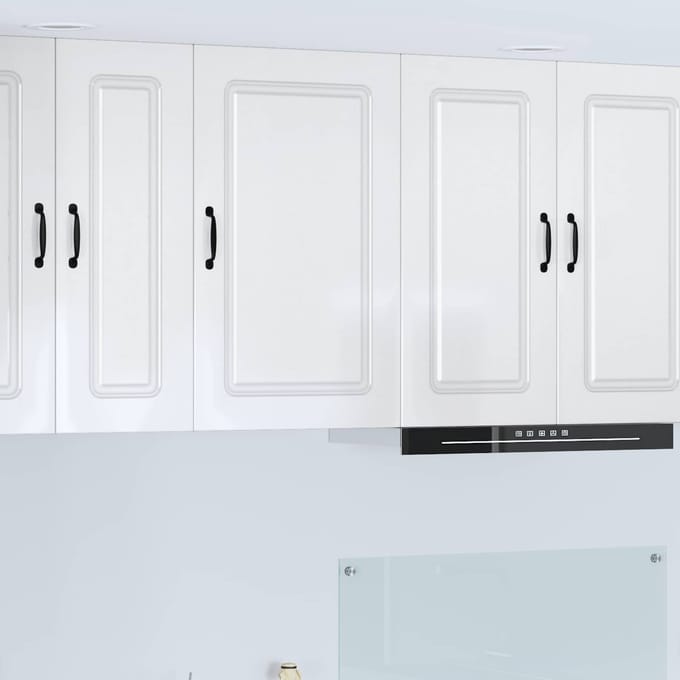 vidaXL - Vaatwasserpaneel - Kalmar - Hoogglans - wit - 50 - x - 31 - x - 80 - cm