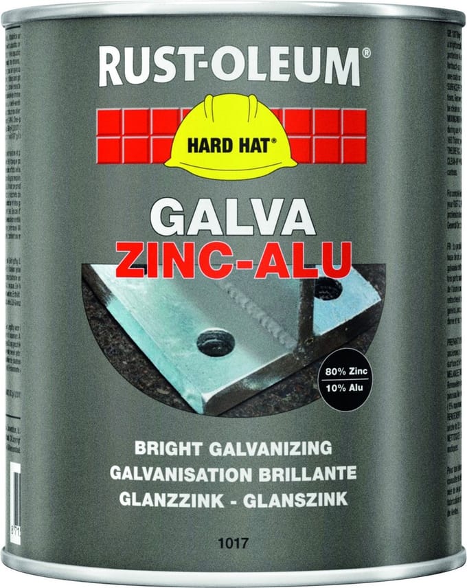 Rust-Oleum Galva Zinc-Alu blik 1kg - kwastversie