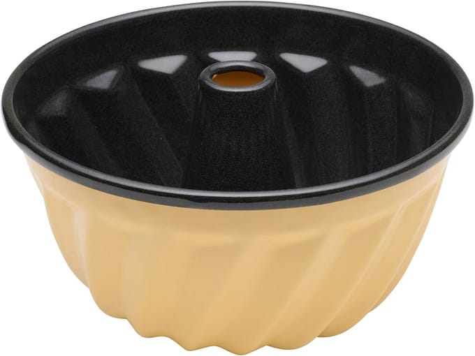 Tulband Bakvorm Emaille 24 cm - Gelijkmatige Warmteverdeling voor Perfecte Cake