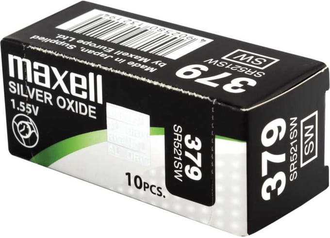 SR521SW Horloge batterij  379 Maxell