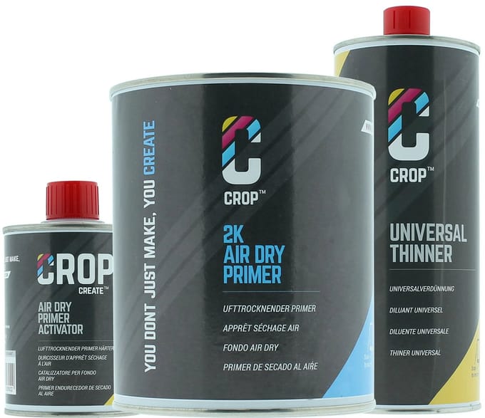 CROP 2K Luchtdrogende Primer - ACTIESET 2,25 liter