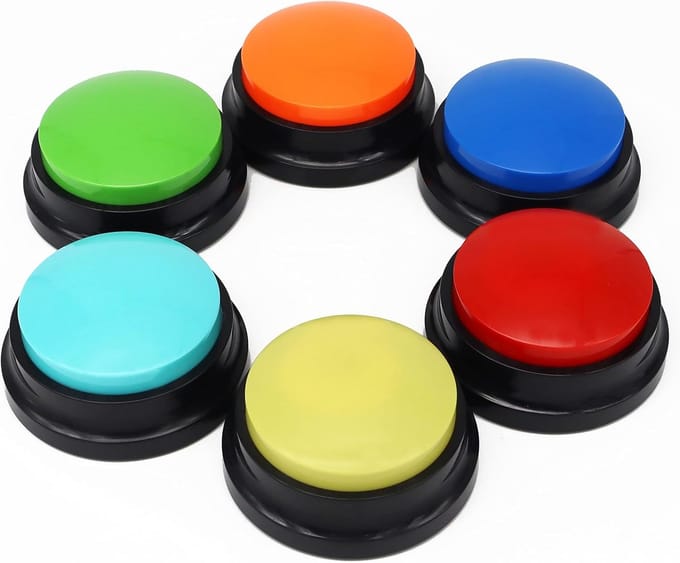 Hond Buzzer met Opnamefunctie voor Training en Communicatie