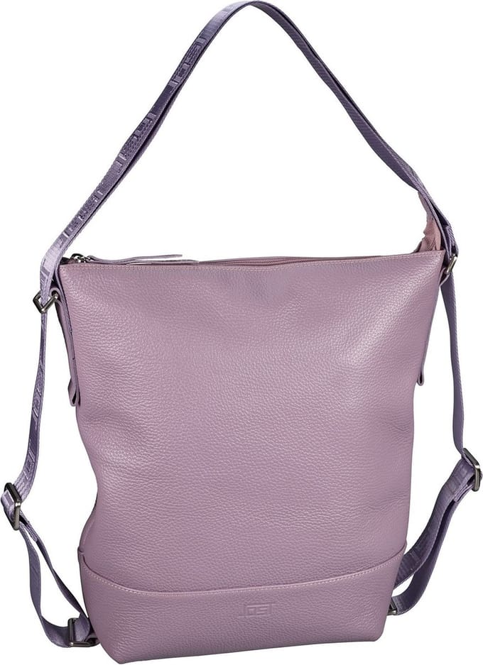 JOST Leren Rugzak Schoudertas Vika 3-Way-Bag Lilac Paars