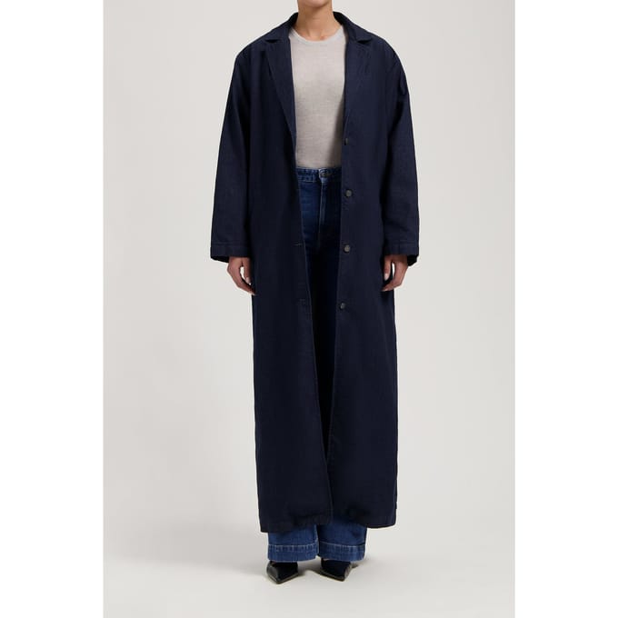 Mud Jeans Elin Trench Rinse Größe: S | Jeansjacken Outlet | Damen