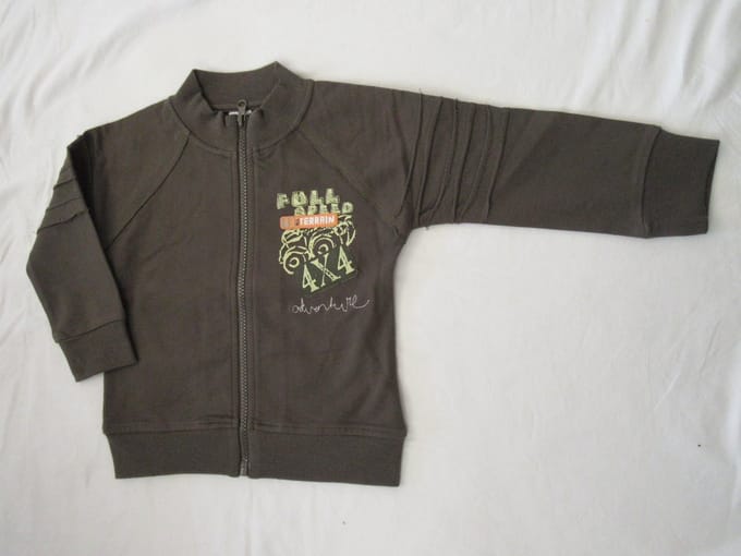 dirkje , jongens ,gilet , kaki , all terrain ,  92 - 2 jaar